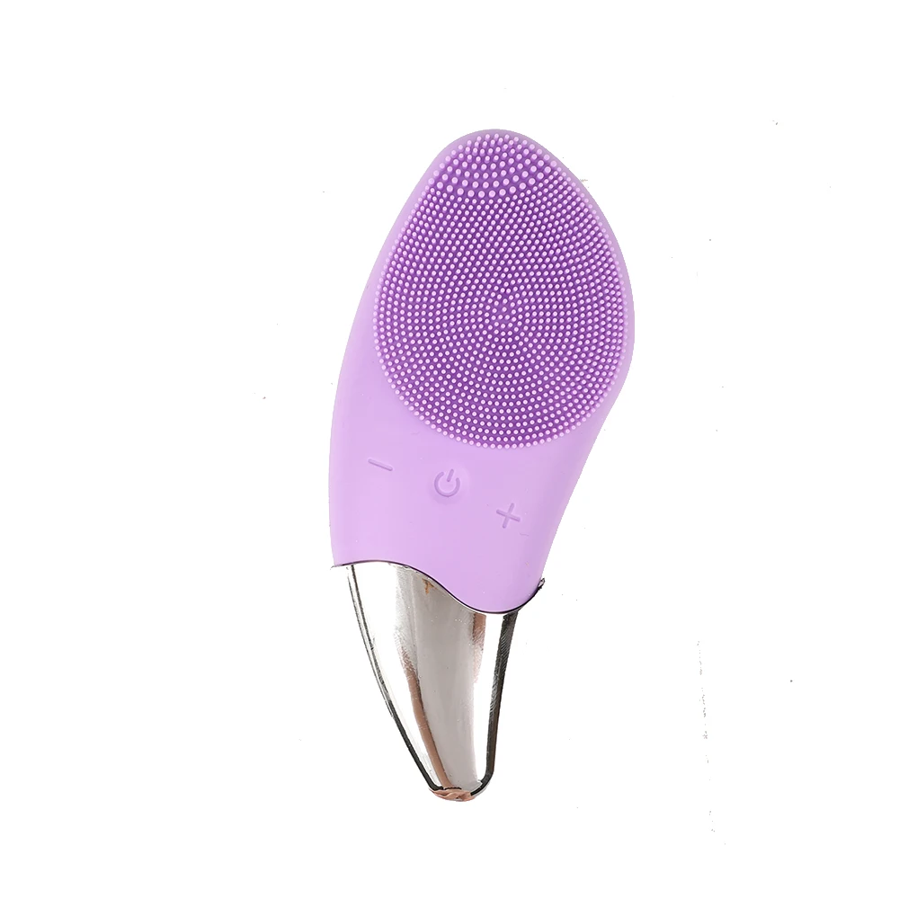 appareil-nettoyant-visage-électronique-violet